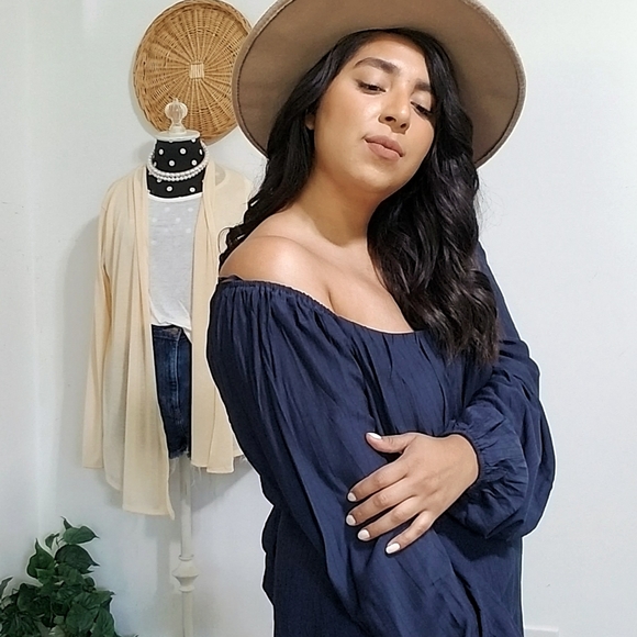 IN THE COSMOS NAVY BLUE TIE BACK ROMPER - Picture 9 of 16